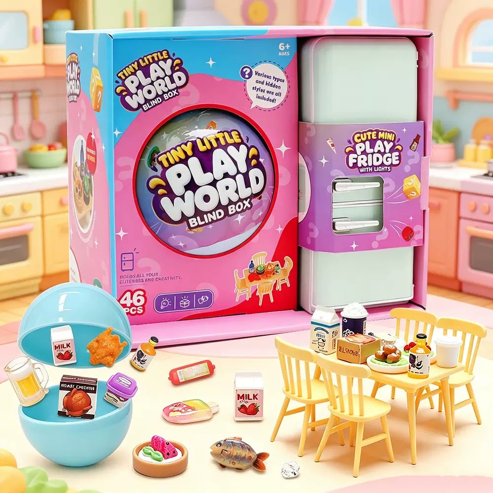 Bistro Table Set - Set de Juguetes Sorpresa de Mini