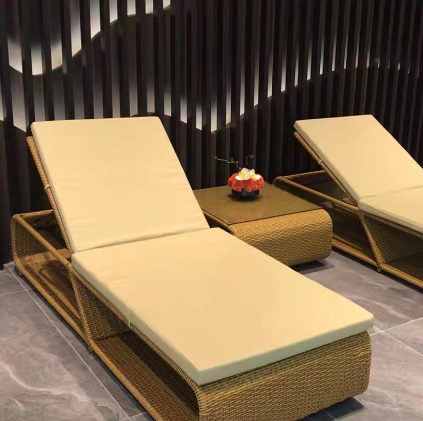 Outdoor Furniture In Bali - Tumbonas Ajustables de Ratán para Exteriores,