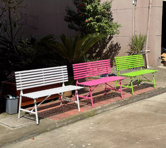 Outdoor Furniture Online - Iron art community street park patio
