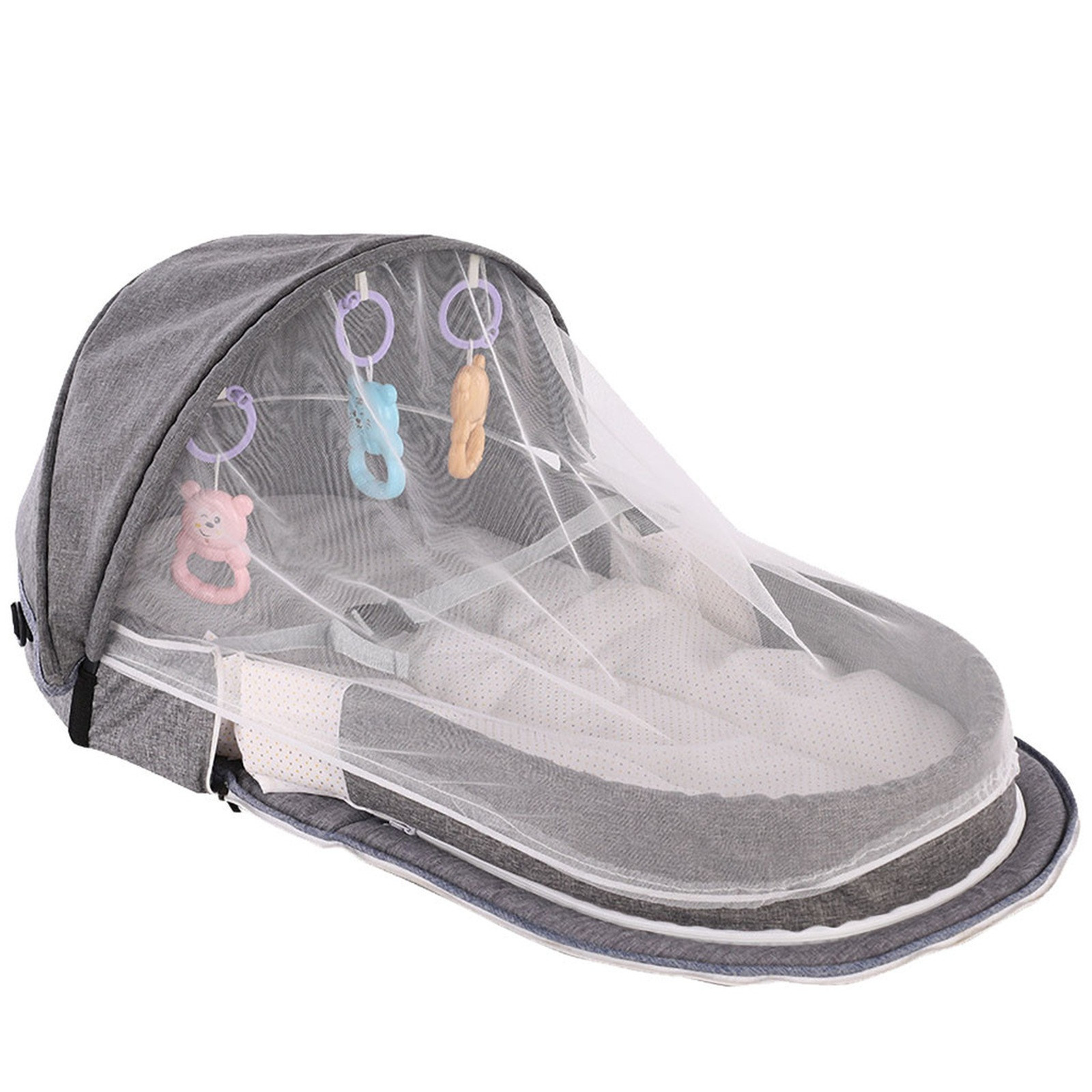 Camping Cot Foldable - Cama plegable portátil para bebé, cuna