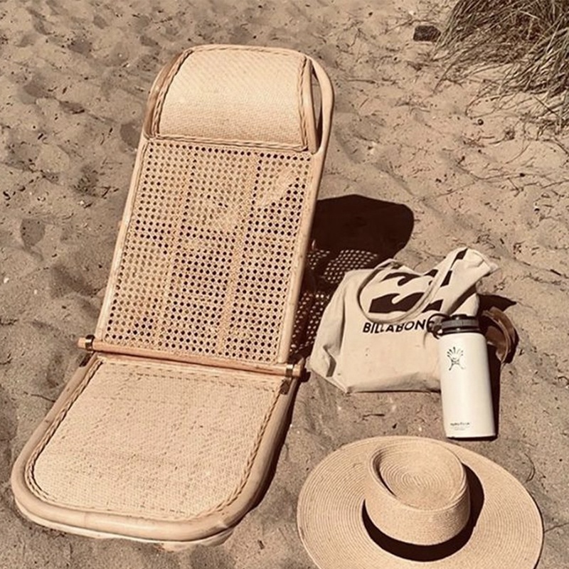 Outdoor Furniture In Bali - Sillas de Playa de Mimbre Tejidas