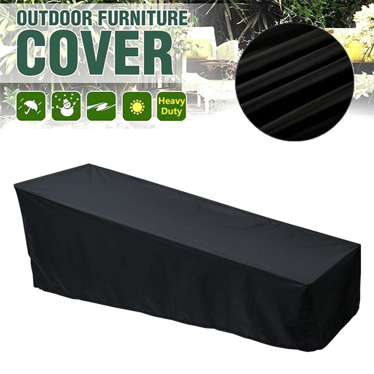 Outdoor Furniture Manufacturer - Cubierta para tumbona de jardín al