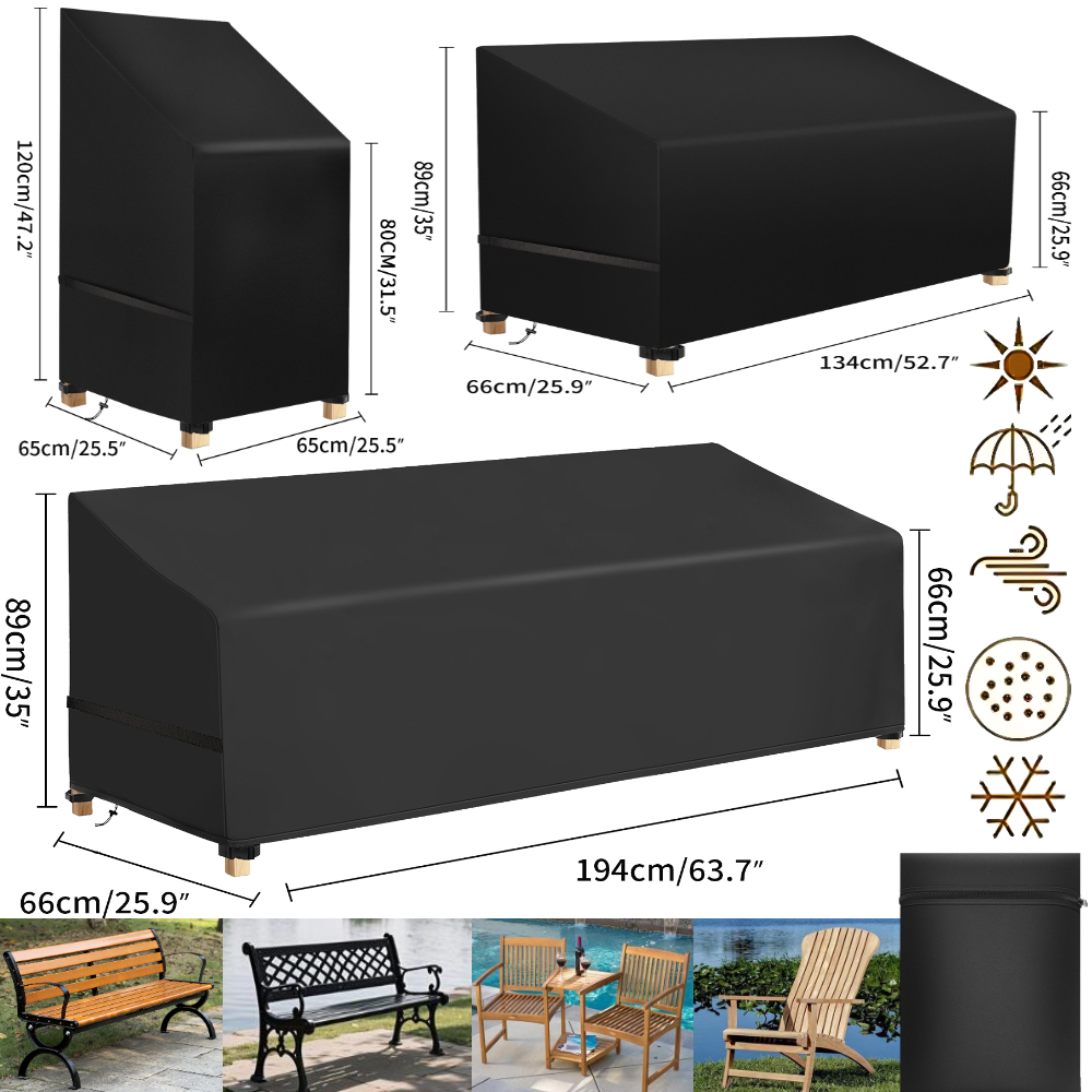 Outdoor Furniture Manufacturer - Fundas Impermeables para Sillas de Patio,