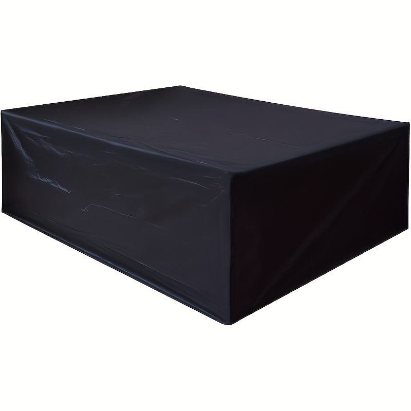 Outdoor Furniture Table And Chairs - Funda negra para muebles de exterior,