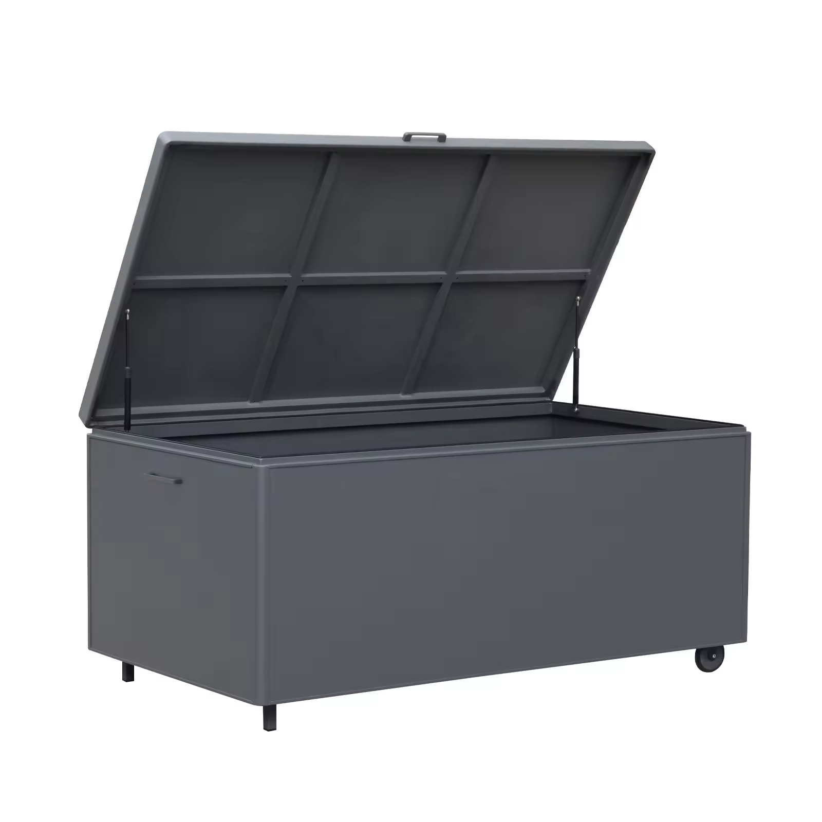 Outdoor Furniture Aluminum - Mueble de Almacenamiento para Jardín, Caja