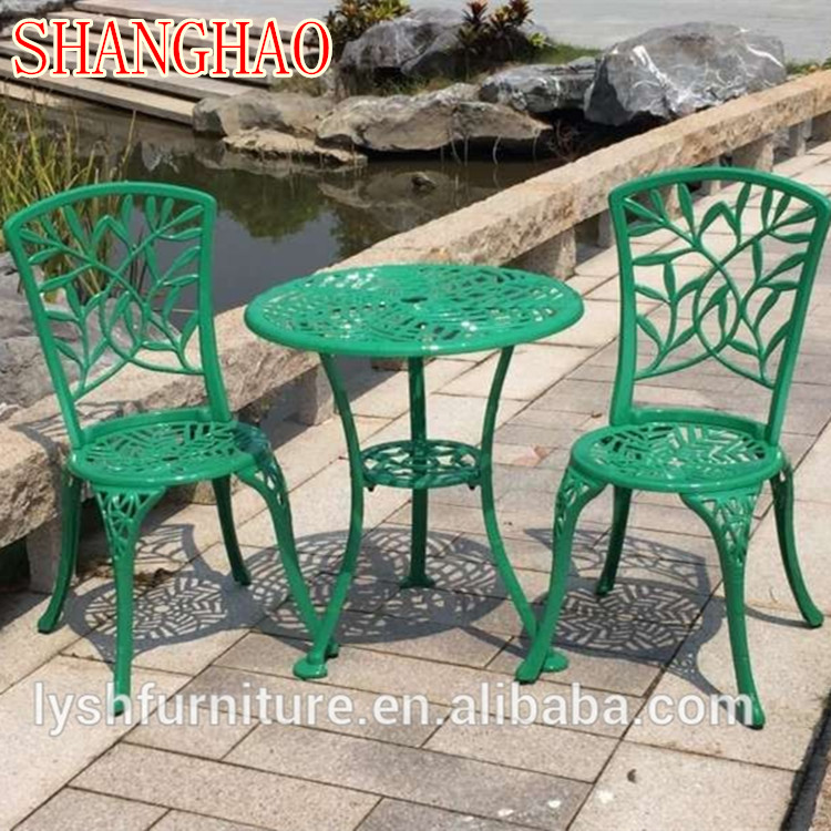 Juego de Comedor de Aluminio F - Bistro Table Set reseña y precio