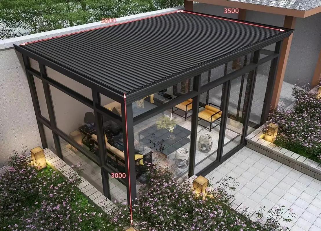 Pérgola de Aluminio Personaliz - Outdoor Furniture Aluminum reseña y precio