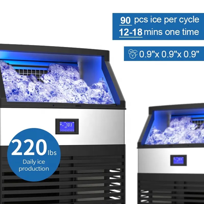 Máquina de Hielo Industrial Co - Outdoor Furniture Online reseña y precio