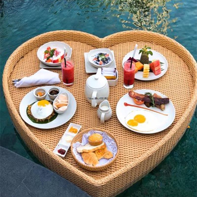 Bandeja flotante de mimbre par - Outdoor Furniture In Bali reseña y precio