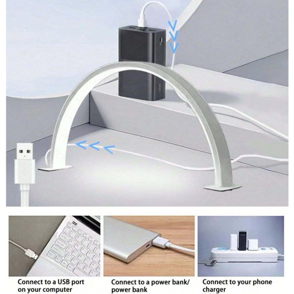 Lámpara de uñas LED USB 5V de  - Outdoor Furniture Aluminum reseña y precio