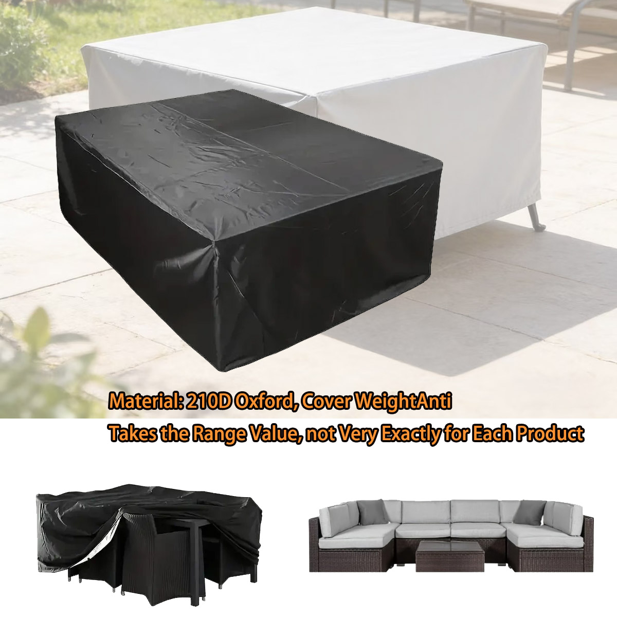 Funda para Muebles de Exterior - Outdoor Furniture Covers Waterproof reseña y precio