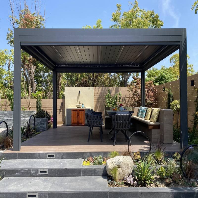 Pérgola Rectangular de Aleació - Outdoor Furniture Aluminum reseña y precio