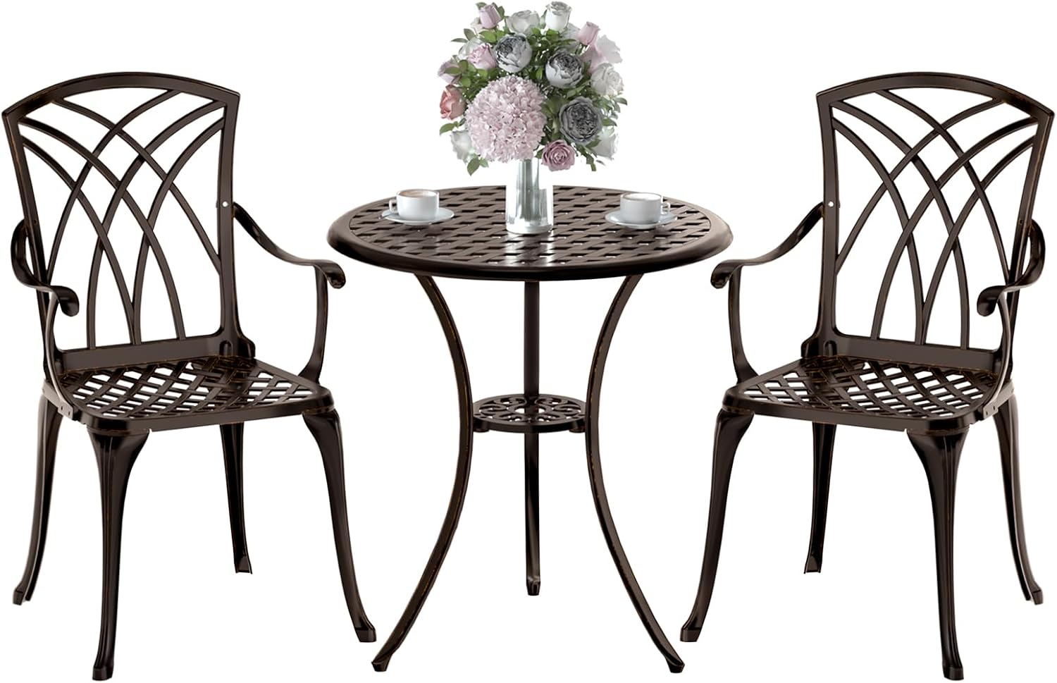 Conjunto de bistró de 3 piezas - Bistro Table Set reseña y precio