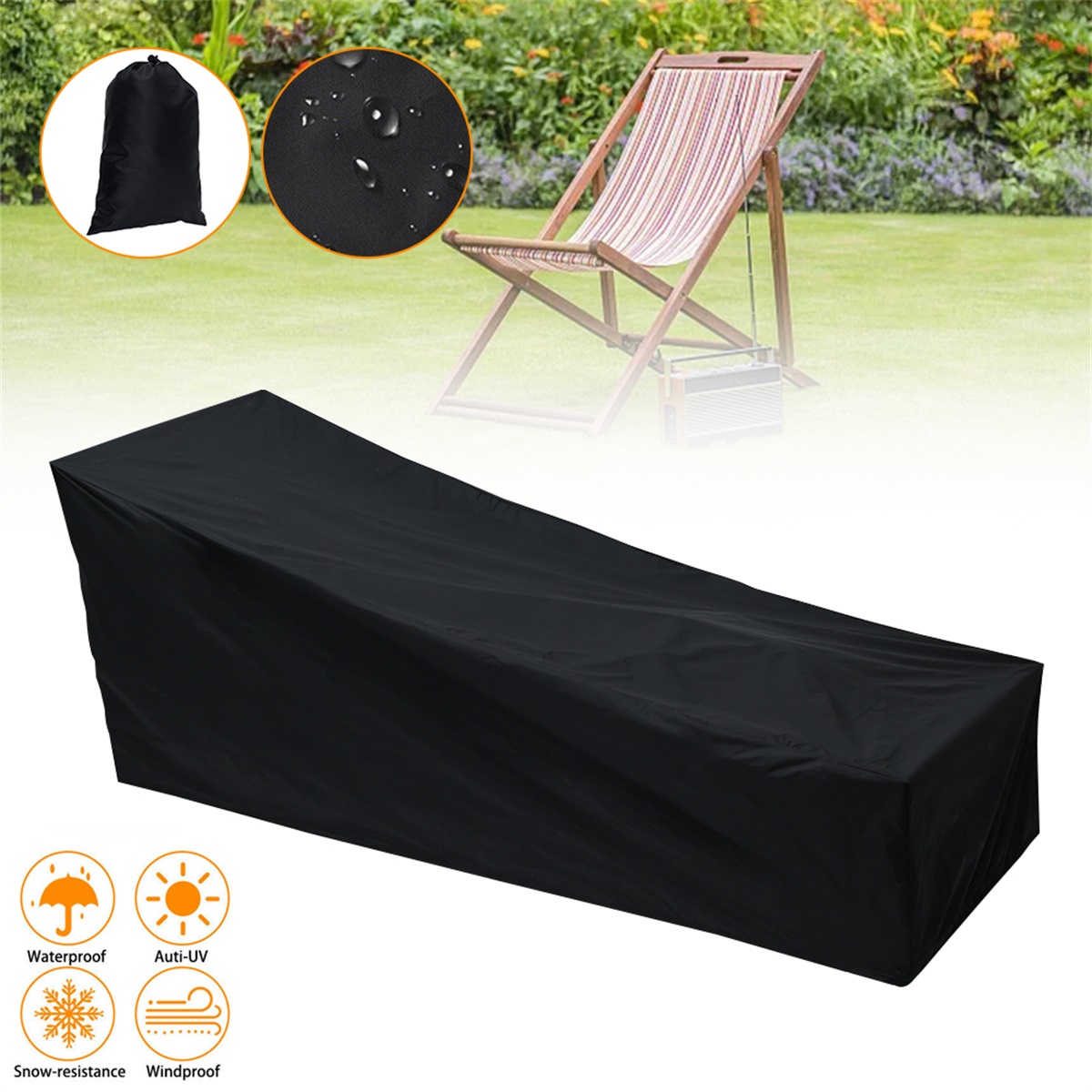 Cubierta para tumbona de jardí - Outdoor Furniture Manufacturer reseña y precio