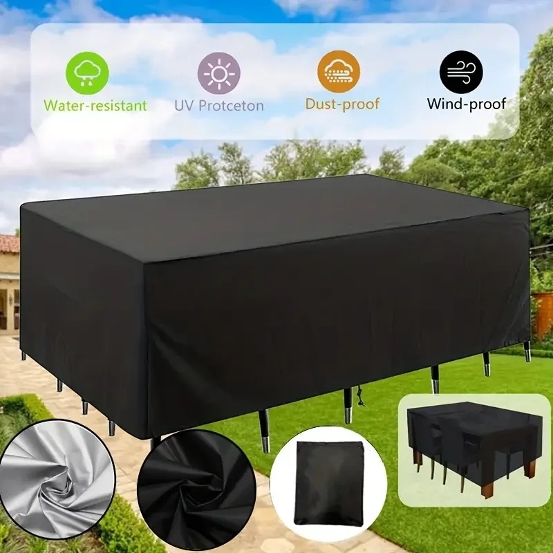 Funda para Muebles de Patio, F - Outdoor Furniture Table And Chairs reseña y precio