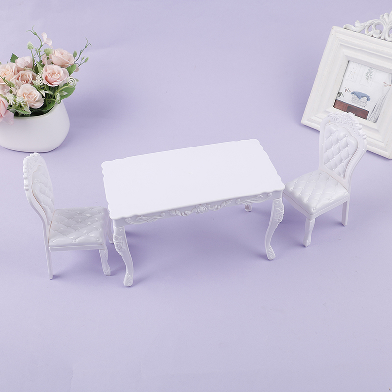 Casa de muñecas 1:6, muebles d - Bistro Table Set reseña y precio