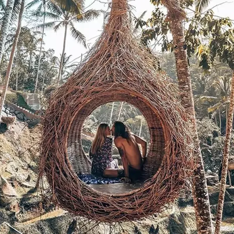 Silla Colgante Nórdica de Ratá - Outdoor Furniture In Bali reseña y precio