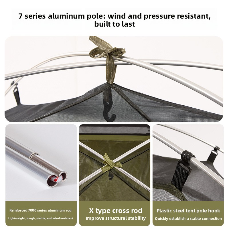 Carpa de Senderismo, Montañism - Outdoor Furniture Aluminum reseña y precio